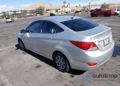 2014 Hyundai Accent Gls from USA, damaged, VIN KMHCT4AE2EU758181